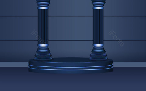 简约 大气 奢华 质感 舞台背景