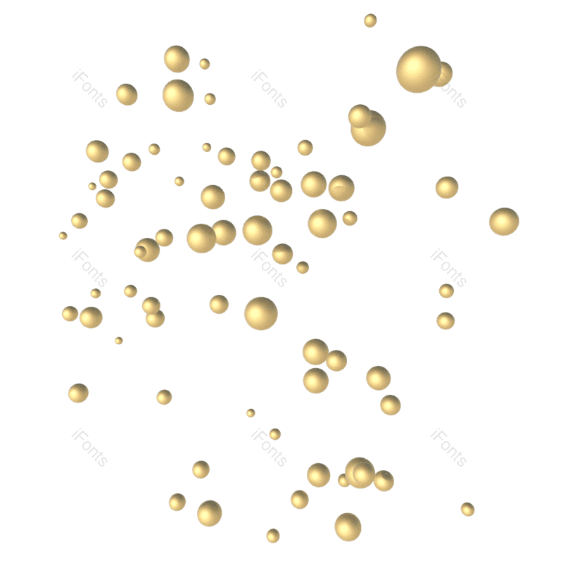 底纹图片,装饰元素元素,金色球PNG,不规则图形免抠素材