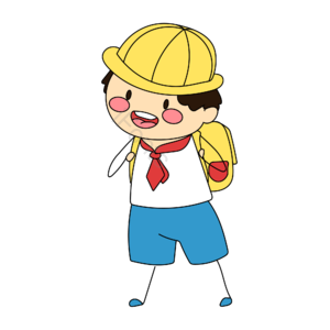 卡通风格 简笔画 AI 小孩 免抠元素