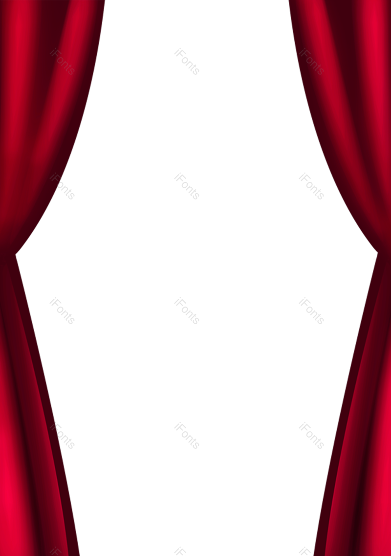 喜庆图片,窗帘元素,红色PNG,高端免抠素材