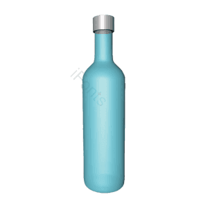 C4D 立体产品 玻璃瓶 酒瓶 产品模型 电商 3d立体插画