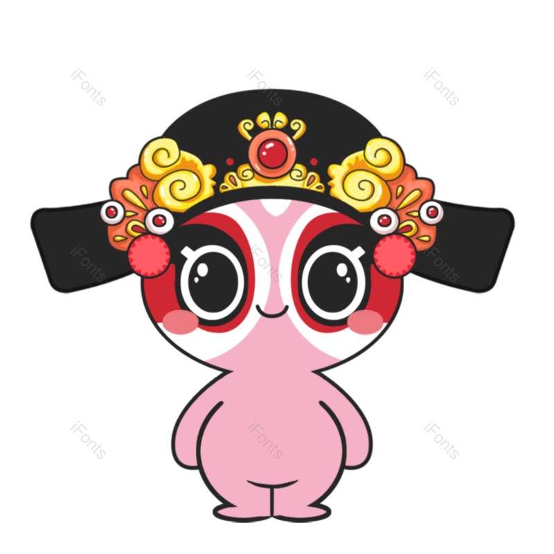 中国风图片,卡通人物元素,PNG,免抠素材