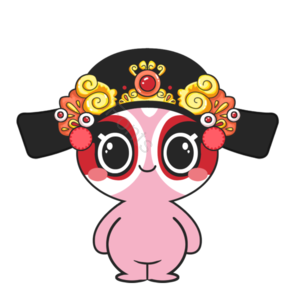 原创 卡通人物 中国风 脸谱 png