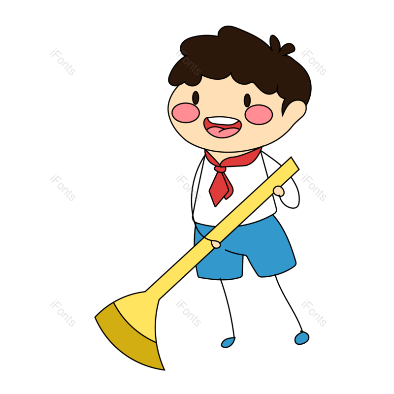 简笔画图片,小孩元素,PNG,免抠素材