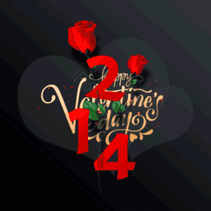 214 情人 大气 简约 字体设计