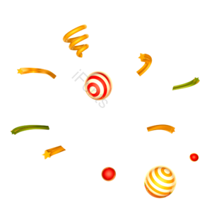 圣诞 气氛 球 节日 效果