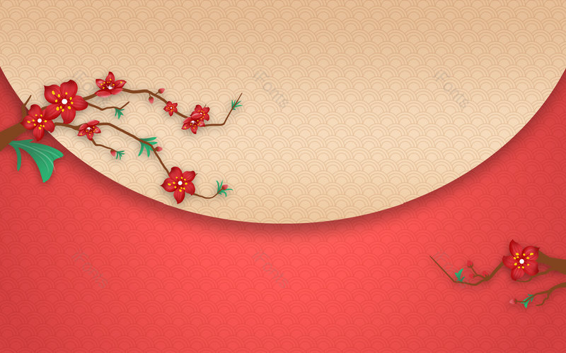 红金中国风大气传统节日节气通用背景,插画/手绘图，插画/手绘图库，插画/手绘图下载,插画/手绘