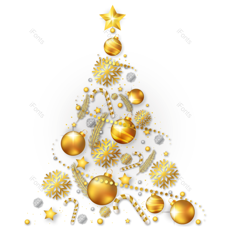圣诞树图片,元素,PNG,免抠素材