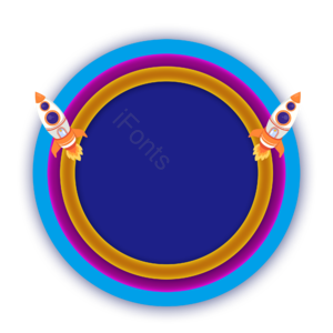 节日促销图框 大促图框 火箭 图框元素 电商促销图框