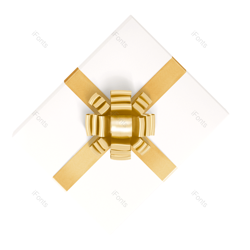 礼盒图片,传统元素,圣诞PNG,金色免抠素材