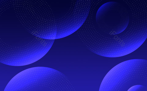 蓝色背景 渐变背景 蓝色渐变 点状 圆环 重叠 组合