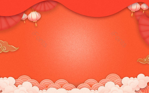 红色背景 喜庆背景 庆典 节日通用 庆祝 纹理 祥云 中国风