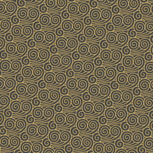 金色 中国风 底纹 祥云 免扣 云纹