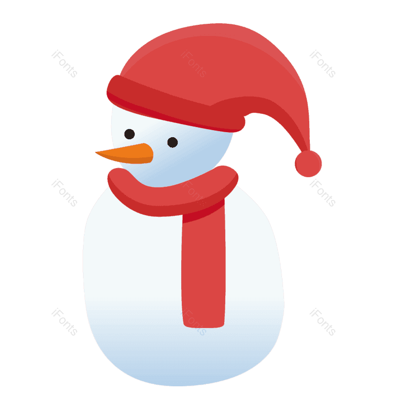 雪景图片,雪地元素,雪人PNG,免抠素材