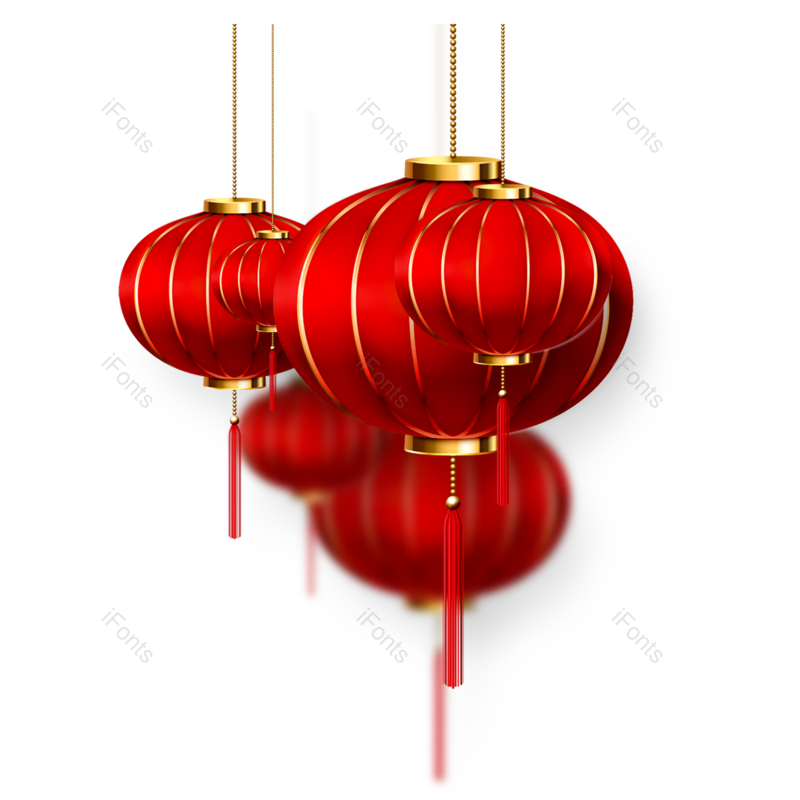 中国风图片,红灯笼元素,装饰元素PNG,免抠素材