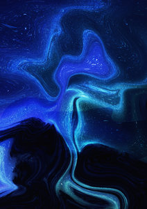 立体空间 纹理海报 背景图 炫彩 波浪 泼墨波浪 层次感