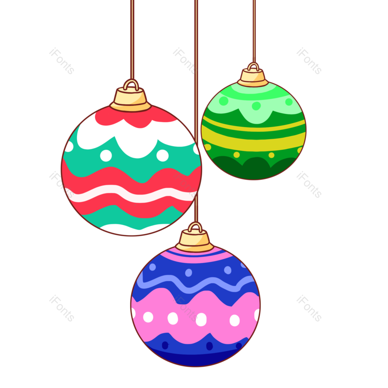 圣诞装饰图片,圣诞节元素,圣诞球PNG,免抠素材