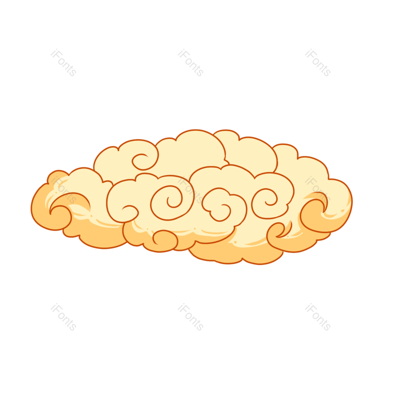 祥云图片,中国风元素,云纹PNG,免抠素材