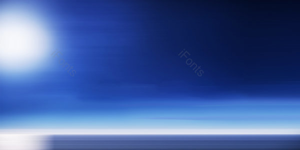 科技星光 太阳 蓝色星空 海岸 科技 海空分离