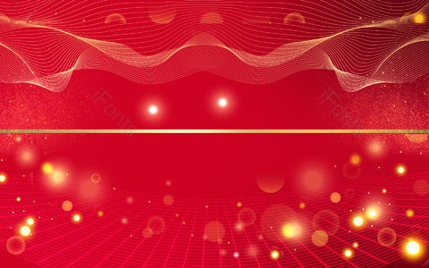 红色背景 线条 喜庆背景 节日背景 节庆 会议背景 展示背景 光斑
