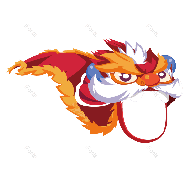 元素图片,春节元素,手绘风PNG,新年免抠素材