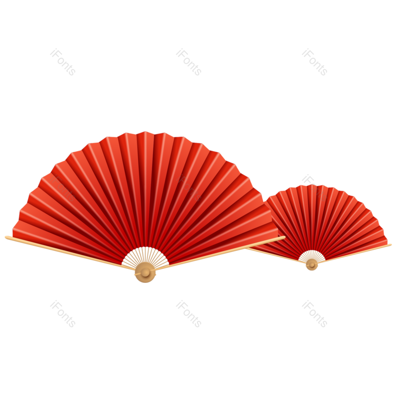 扇子图片,元素,PNG,免抠素材