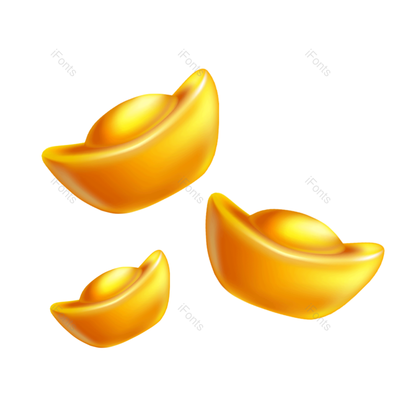 元宝图片,元素,PNG,免抠素材