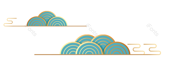 国潮 云纹 祥云 云纹