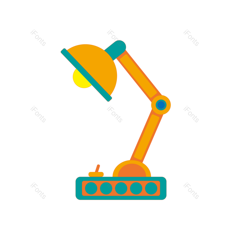 卡通图片,橙色元素,矢量PNG,免抠素材