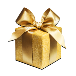 礼盒 金色 盒子 圣诞 png 礼