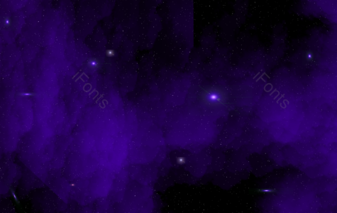 科技风 梦幻 星云 紫色 星星