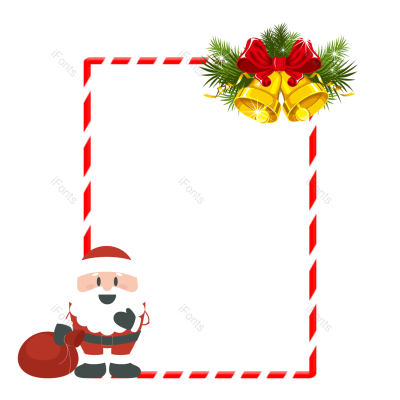 边框图片,元素元素,圣诞PNG,圣诞节免抠素材