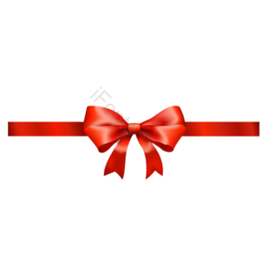 圣诞 礼物 飘带 红色 png 感恩节 礼盒 礼品