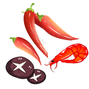 传统 食物 美食 辣椒 吃虾 吃小龙虾