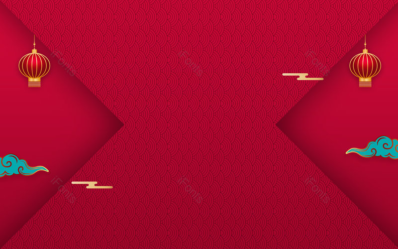 红色中国风复古大气古风国潮通用背景,插画/手绘图，插画/手绘图库，插画/手绘图下载,插画/手绘