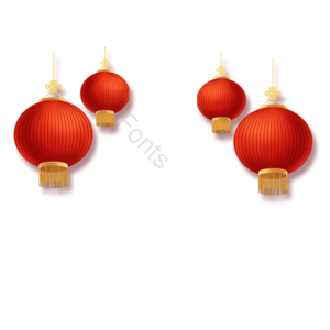 春节 大红灯笼 元旦 民俗元素 元旦元素 元旦节 元旦 年货节