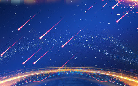 蓝色背景 大气背景 太空背景 流行背景 科技背景 商务背景 年会背景 PPT背景