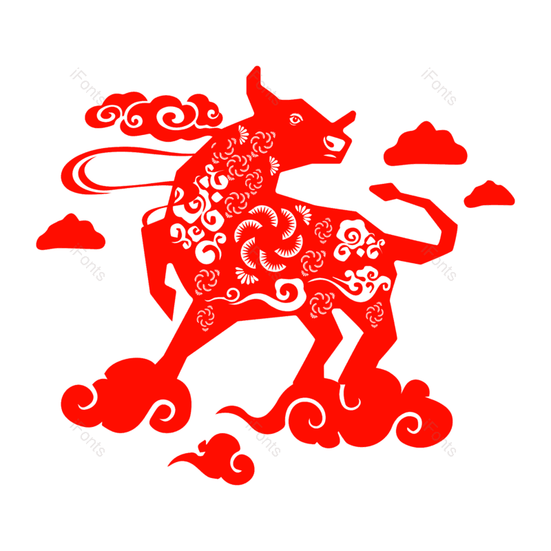 喜庆图片,元旦元素,元旦节PNG,红色免抠素材