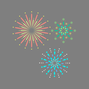 散花 烟花 漂浮物 促销 元旦