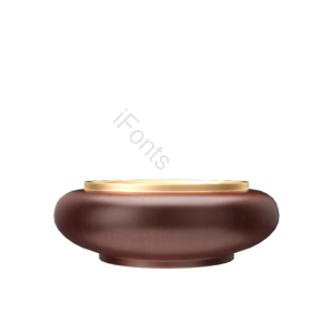 碗 金色 复古 摆设 中式 元素 装饰 摆件