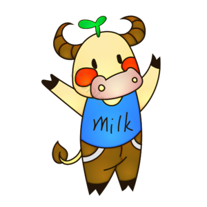 简笔画 卡通动物 AI 免扣元素 牛