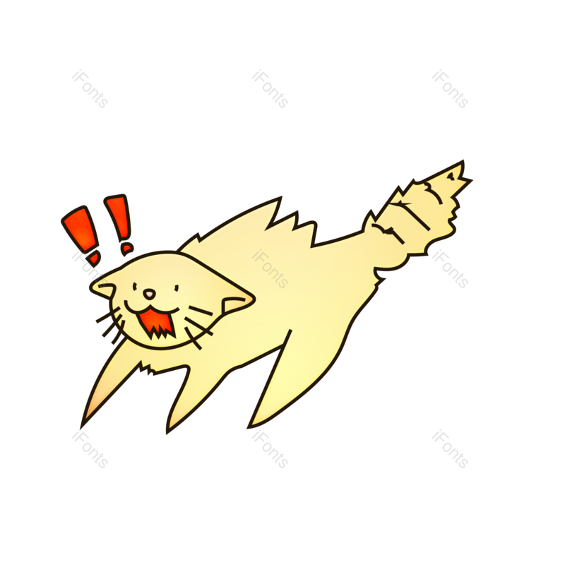 简笔画图片,卡通动物元素,PNG,免抠素材