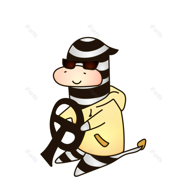 简笔画图片,卡通动物元素,PNG,免抠素材