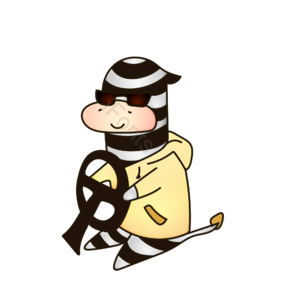 简笔画 卡通动物 AI 免扣元素 斑马