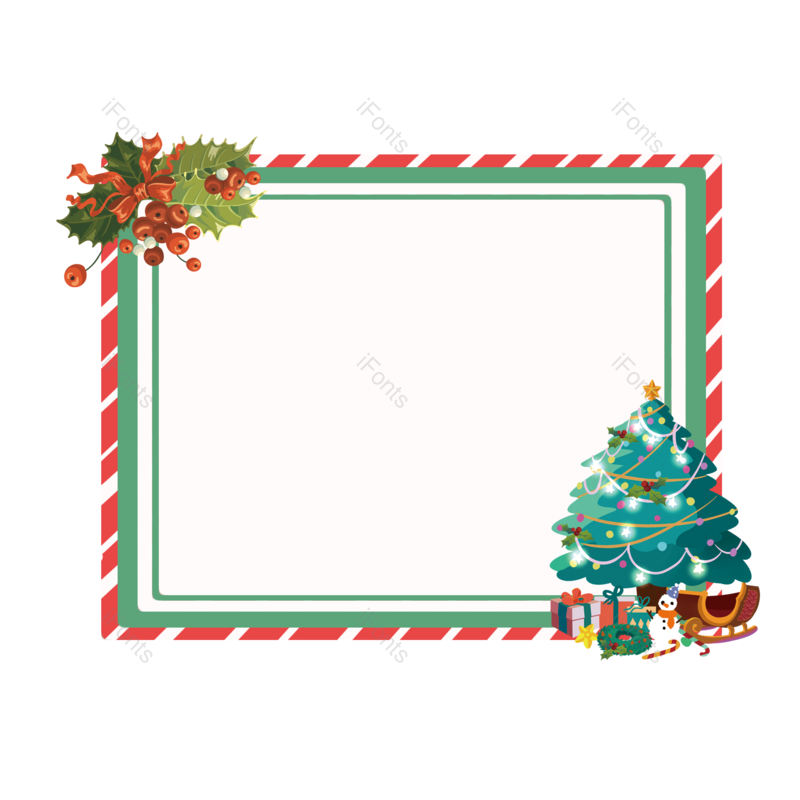 装饰图片,圣诞元素,圣诞节PNG,圣诞树免抠素材