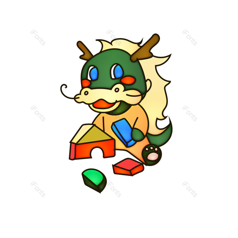 简笔画图片,卡通动物元素,PNG,免抠素材