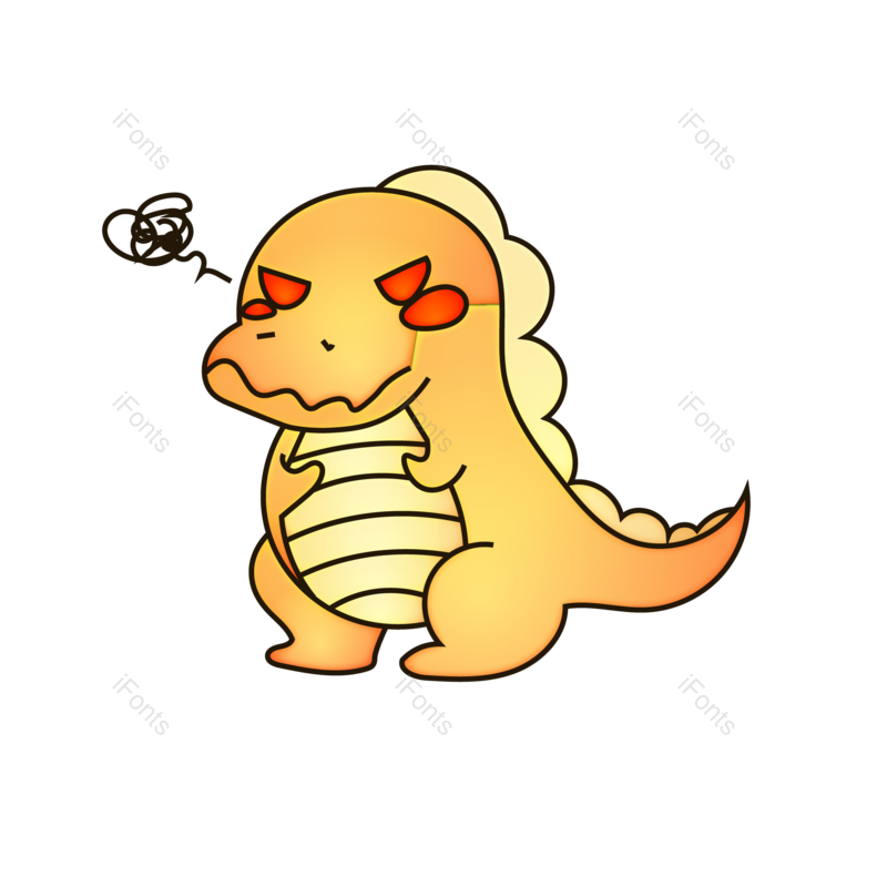 简笔画图片,卡通动物元素,PNG,免抠素材