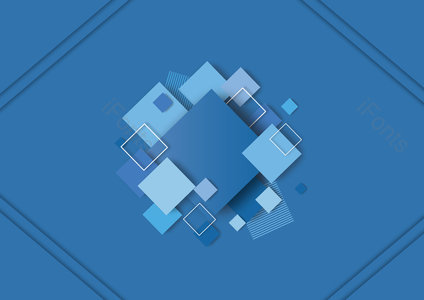 几何结构 扁平卡片式 扁平 企业 ppt 背景图