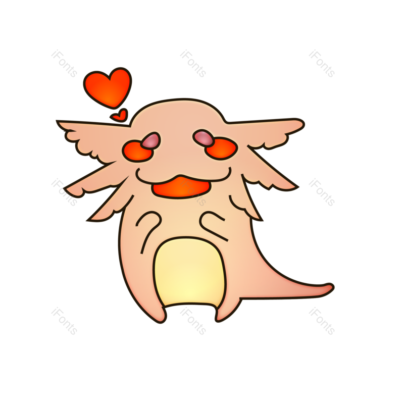 简笔画图片,卡通动物元素,PNG,免抠素材