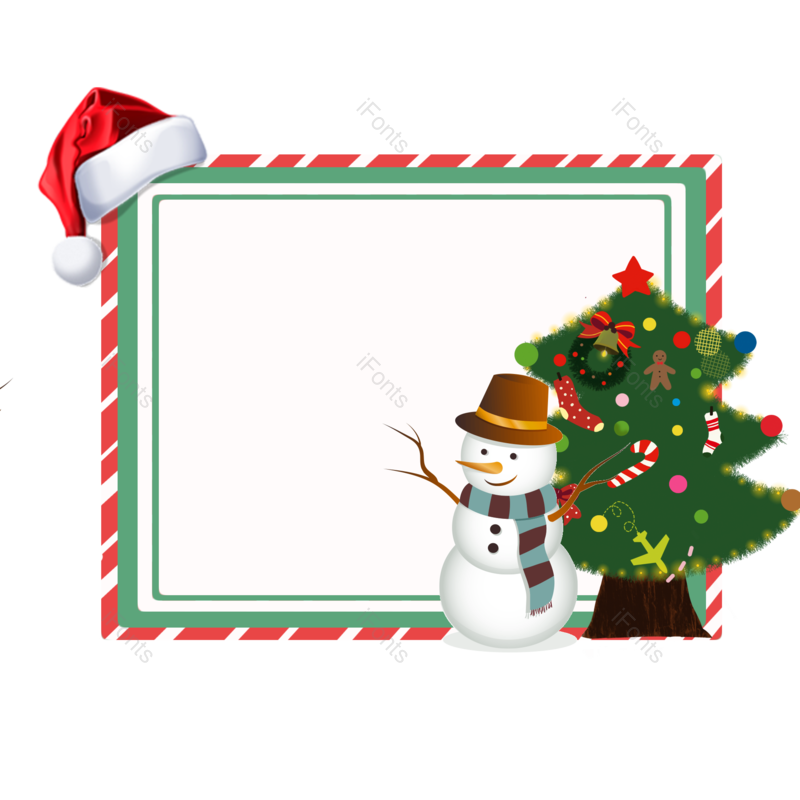 装饰图片,节日元素,雪人PNG,圣诞免抠素材